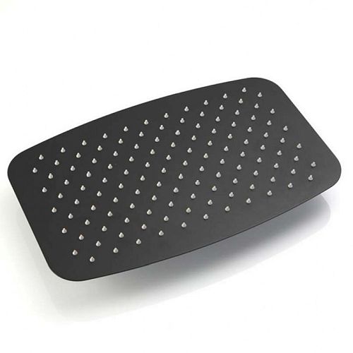 Верхний душ Berges Ventas O Black 074006 30*20 см, черный матовый