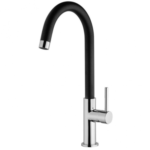 Смеситель для кухни Paini Sky белый, черный