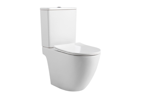 Унитаз напольный безободковый Aquatek Европа AQ2903T-00, смыв Торнадо