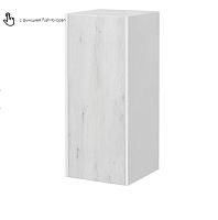 Шкафчик подвесной Акватон Сакура 33 Ольха навара/Белый Глянцевый