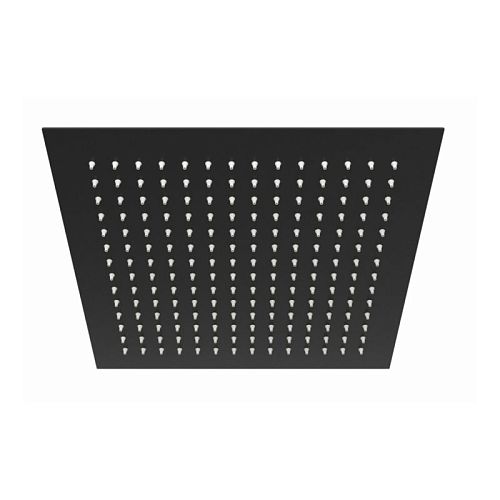 Верхняя душевая лейка Wasserkraft Elbe A162 черный Soft-touch