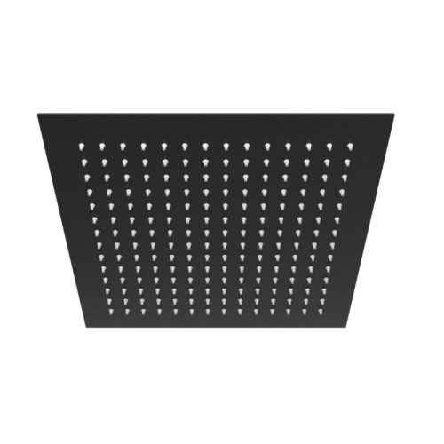 Верхняя душевая лейка Wasserkraft Elbe A162 черный Soft-touch