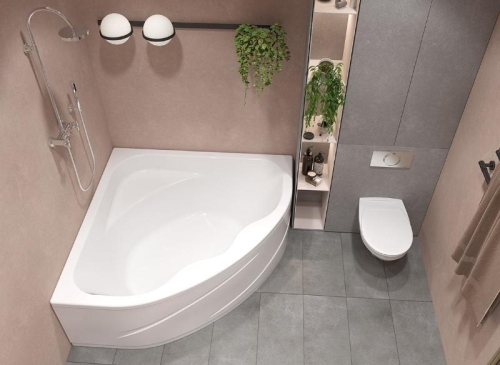 Акриловая ванна Santek Мелвил 140*140 фото 3