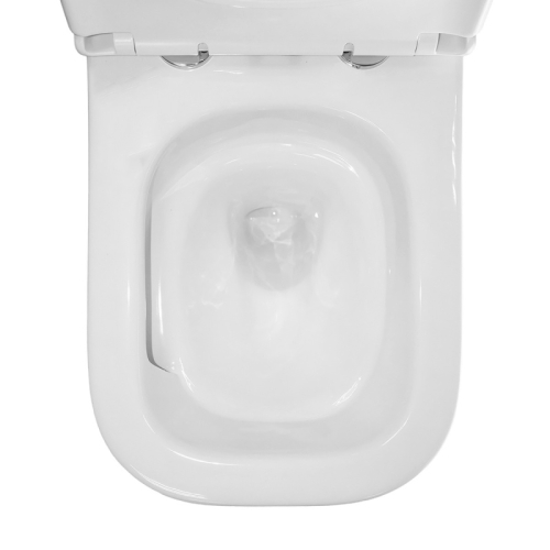 Унитаз подвесной безободковый Azario Esconda AZ-2805E, смыв Торнадо фото 6