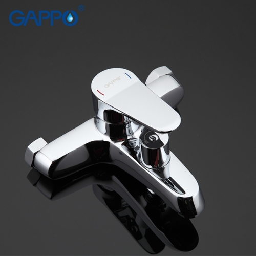 Смеситель для ванны Gappo Vantto G3236 хром (с лейкой и шлангом) фото 3