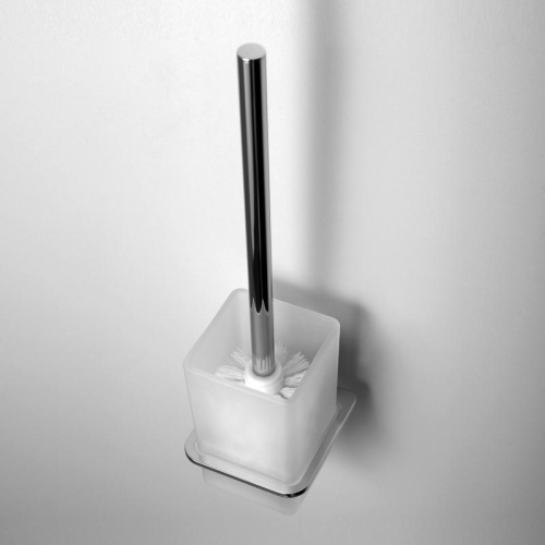 Щетка для унитаза подвесная Wasserkraft Leine K-5027 хром фото 2