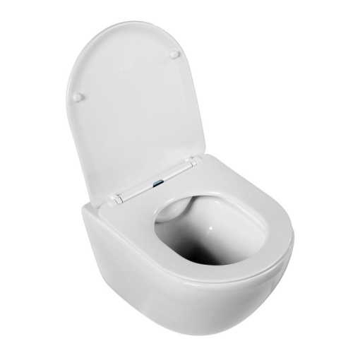 Унитаз подвесной Belbagno Amanda безободковый, сиденье микролифт BB051SC фото 7