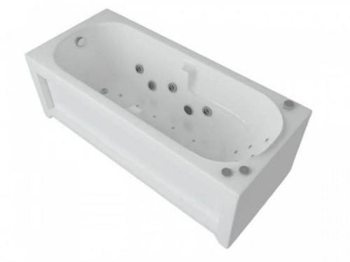 Ванна Aquatek Лея пневматическое управление 170*75 гидромассажная фото 2