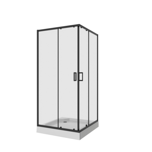 Душевое ограждение Niagara Нова/Nova NG-6888(6808,6809)-08ВLACK 80*80, 90*90, 100*100,стекло прозрачное (без поддона)