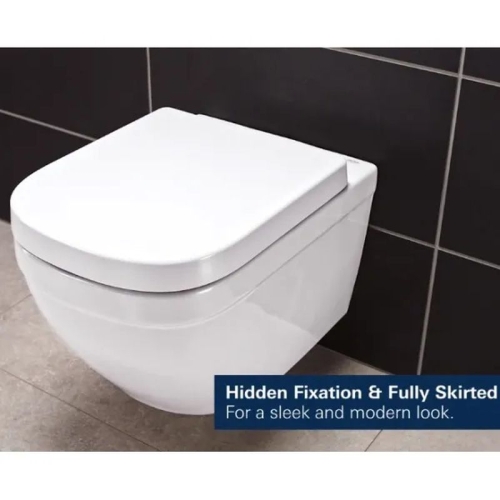 Унитаз подвесной Grohe Euro Ceramic 39554000 54 см безободковый сиденье с микролифтом фото 4