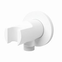 Подключение шланга Wasserkraft Mindel A148 белая Soft-touch