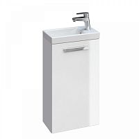 Тумба с раковиной Cersanit Melar 40 подвесная/напольная, белая