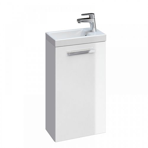 Тумба с раковиной Cersanit Melar 40 подвесная/напольная, белая