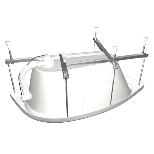 Ванна акриловая Triton Изабель 170*100 L/R + каркас фото 5