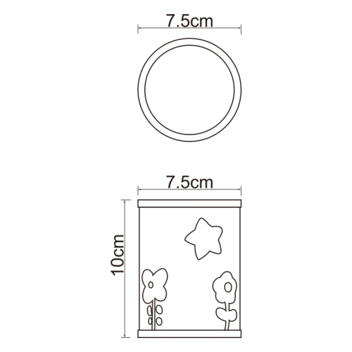 Стакан для зубных щеток Wasserkraft Ammer K-6428 фото 3