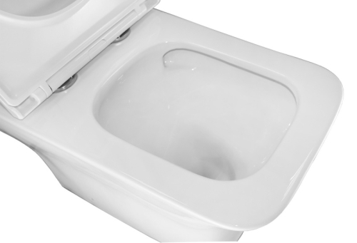 Унитаз напольный безободковый Azario Mari AZ-79143T, смыв Торнадо фото 4