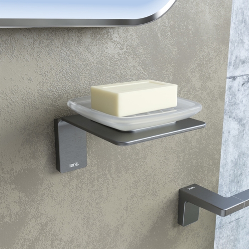 Мыльница Iddis Slide графит фото 3