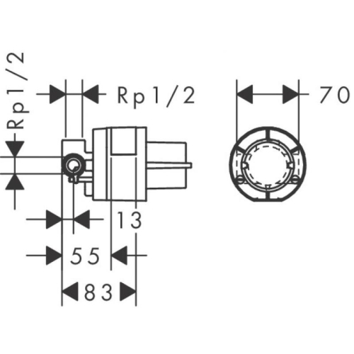 Комплект гигиенического душа Hansgrohe Logis E SetLogisG (71604000+13620180 +27454000+32127000) фото 3