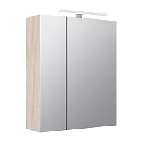 Зеркало с подсветкой Iddis Mirro 50 80 белое/дерево