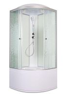Душевая кабина AvaCan L910 100*100 с электрикой сборка без силикона