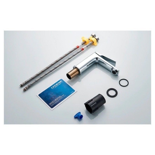 Смеситель на умывальник Ledeme L1075 хром фото 4