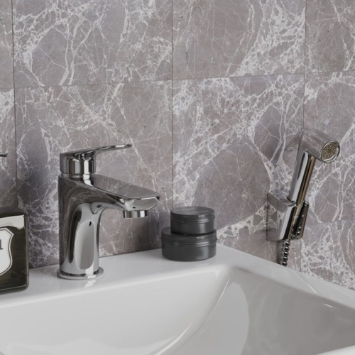 Смеситель с гигиеническим душем для раковины Paini Laguna LACR205/574 хром фото 2