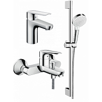 Комплект смесителей Hansgrohe Logis SET E 100