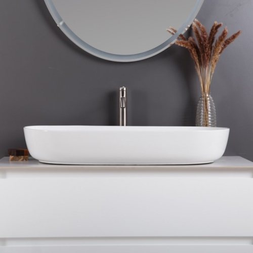 Раковина накладная Belbagno BB1349 820х410х140мм фото 4