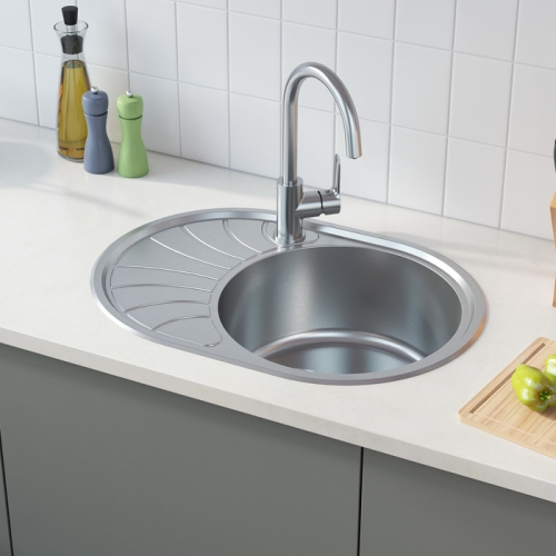 Кухонная мойка Iddis Suno 0.7 мм 65*46 нержавеющая сталь фото 2