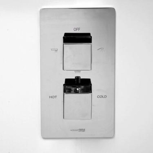 Встроенный смеситель для ванны на 3 положения Wasserkraft A171568 Thermo (душевой комплект) хром фото 2