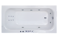 Ванна акриловая с гидромассажем Royal Bath Accord Comfort 180*90