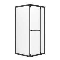 Душевое ограждение Niagara Nova NG-6833(6835)-34BLACK  90*90, 100*100,дверь раздвижная,стекло прозрачное