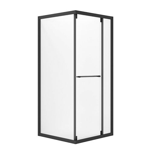 Душевое ограждение Niagara Nova NG-6833(6835)-34BLACK  90*90, 100*100,дверь раздвижная,стекло прозрачное