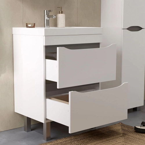 Тумба с раковиной Volna Prime 60, 80, 100 напольная фото 4