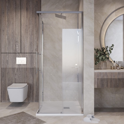 Душевое ограждение Niagara Нова/Nova NG-6628(6630)-34 80*80, 100*100,стекло прозрачное фото 4