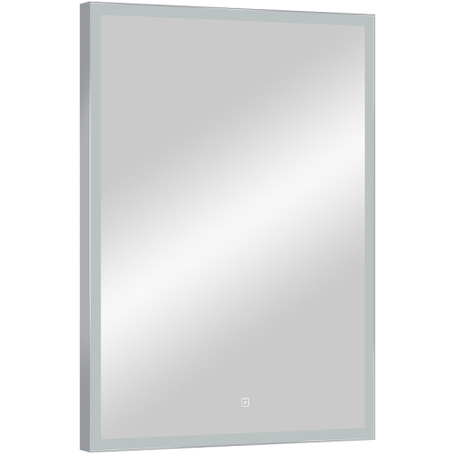 Зеркало Continent Frame Silver LED 60*80 фото 2