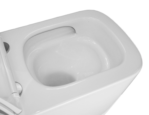 Унитаз подвесной безободковый Azario Cascad M AZ-10002, смыв Торнадо фото 3