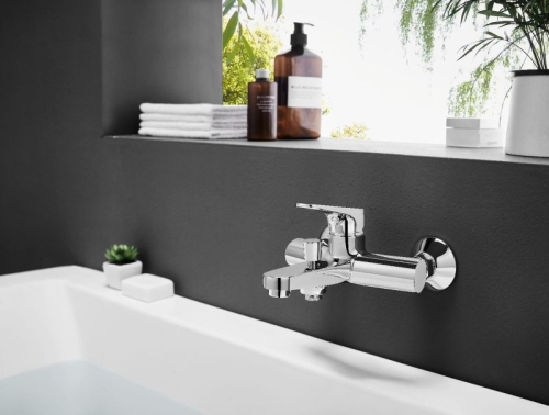 Смеситель для ванны Bravat Eler хром фото 2