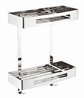 Полка Azario AZ-170-2 прямоугольная двухэтажная