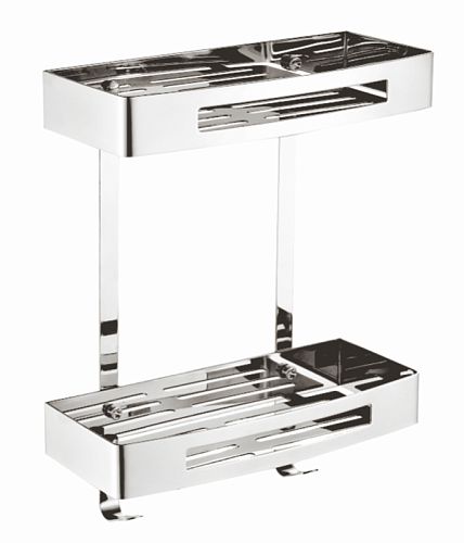 Полка Azario AZ-170-2 прямоугольная двухэтажная