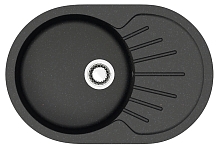 Мойка кухонная Azario Flora 75*50.5 белый лед, песочный, бежевый, черный, хлопок, светло-серый