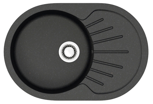 Мойка кухонная Azario Flora 75*50.5 белый лед, песочный, бежевый, черный, хлопок, светло-серый