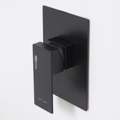 Встроенный смеситель для душа Wasserkraft Abens 2051 чёрный Soft-touch фото 3