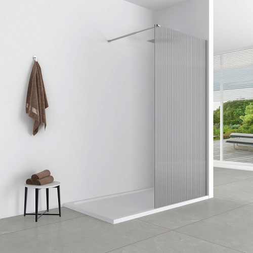 Душевая перегородка Loranto Walk-in CS-Z02С 90, 100, 130*200 профиль хром фото 2 Душевая перегородка Loranto Walk-in CS-Z02С 90, 100, 130*200 профиль хром фото 2