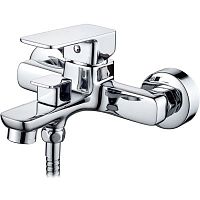 Смеситель для ванны Ledeme L3280 хром (лейка и шланг в комплекте)