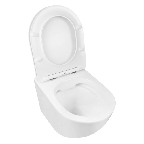 Унитаз подвесной безободковый Azario Grado AZ-0046 SP с сидением микролифт фото 3