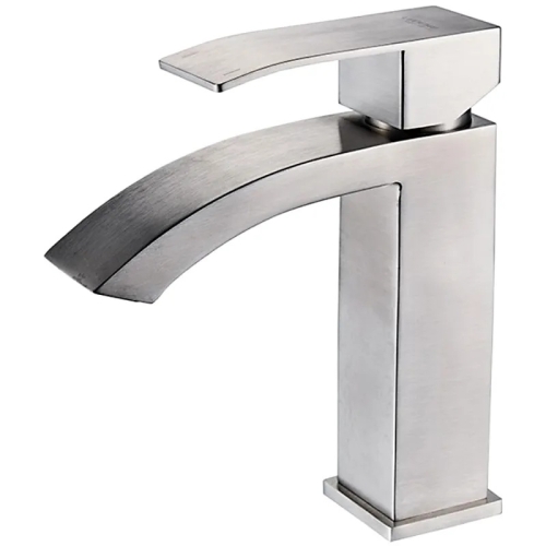 Смеситель на умывальник Ledeme L71017 нержавеющая сталь