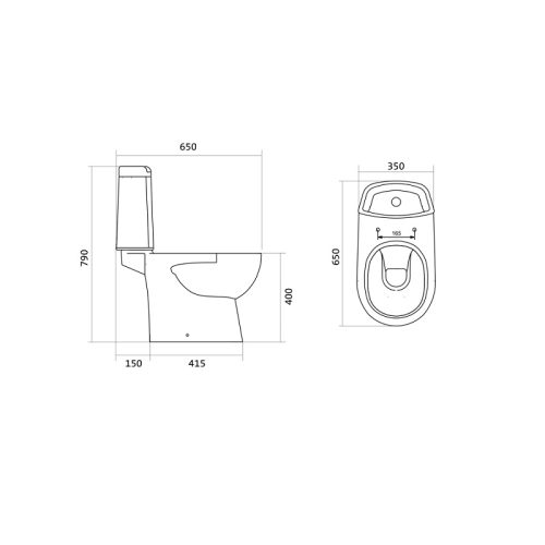 Компакт Santek Остин с сидением дюропласт микролифт фото 6