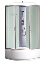 Душевая кабина Loranto CS-6610F 100*100 высокий поддон 40 см