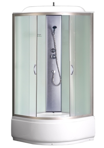 Душевая кабина Loranto CS-6610F 100*100 высокий поддон 40 см